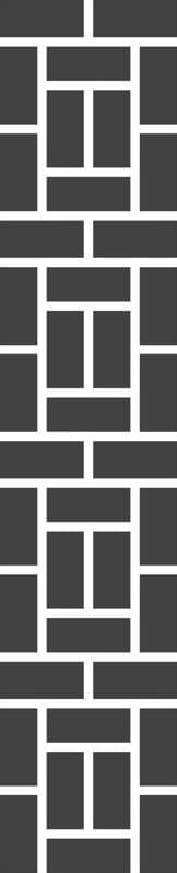 Seamless Brick Wall Pattern Vector for Laser Cutting