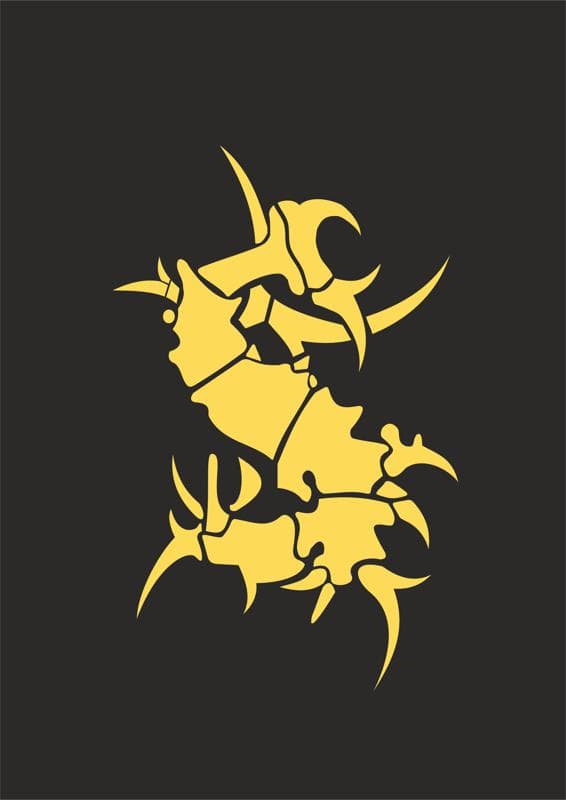 Sepultura Tribal Logo Vector for Laser Cutting and CNC
