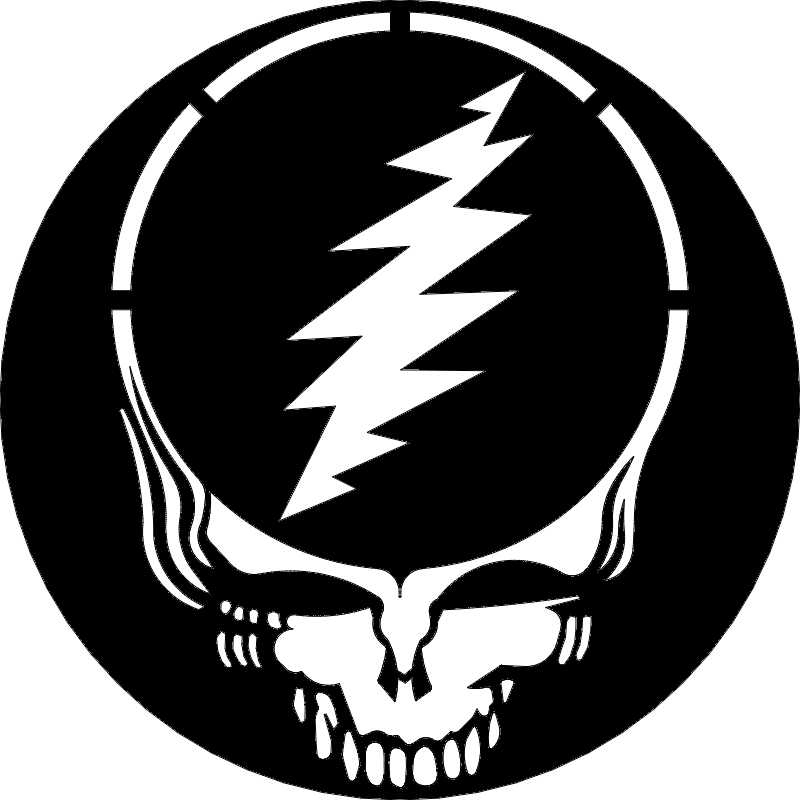 Steal Your Face Skull Vector Art DXF for Laser Cutting