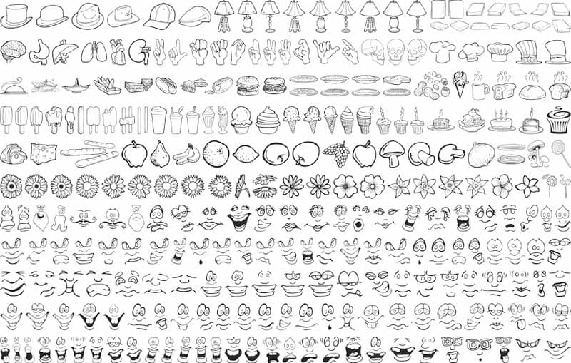 Ultimate Doodle Vector Pack for Laser Cutting and Engraving