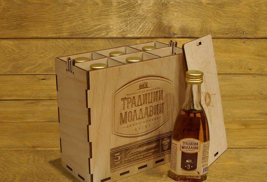 Wooden Bottle Crate Laser Cut Vector File