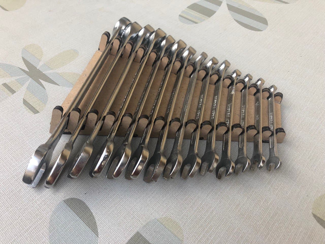 Wrench Organizer Rack Laser Cut Vector Plan SVG